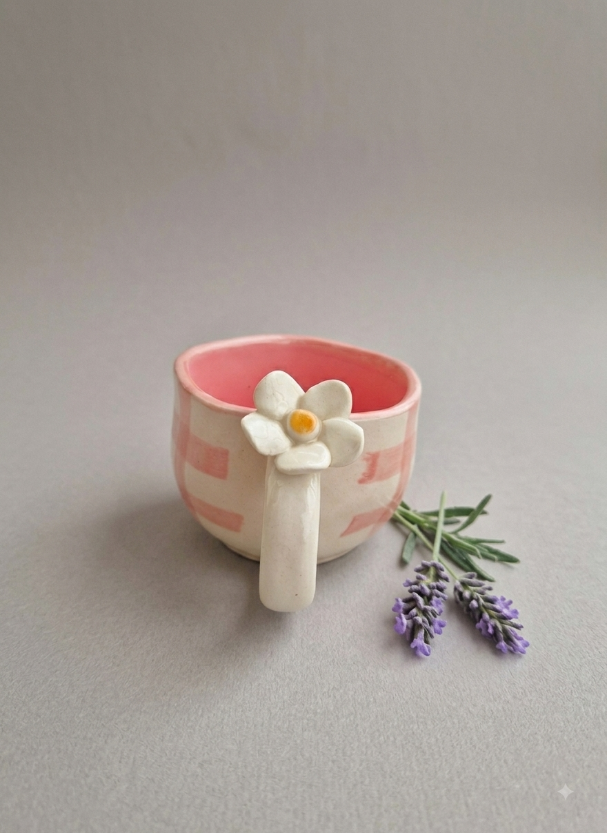 Flower Handle cup