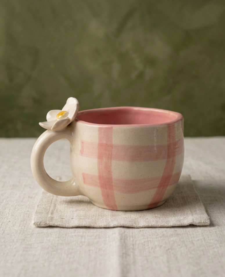 Flower Handle cup