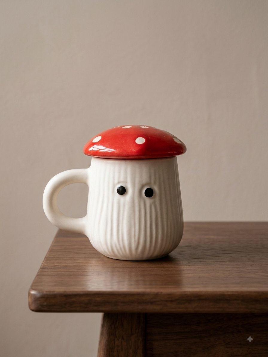 Red Mushroom Mug