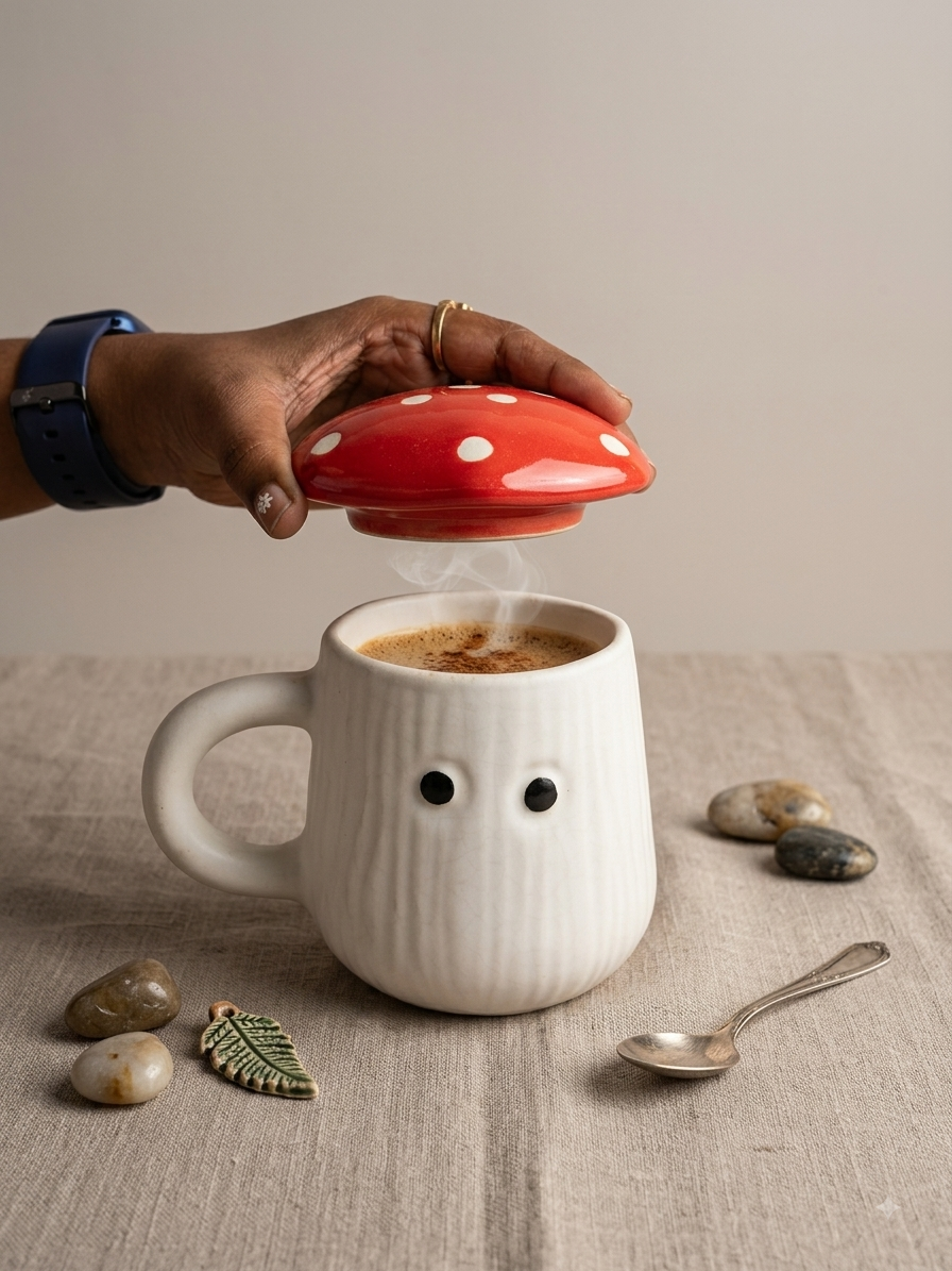 Red Mushroom Mug