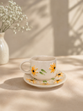 Sunflower Cup and Saucer