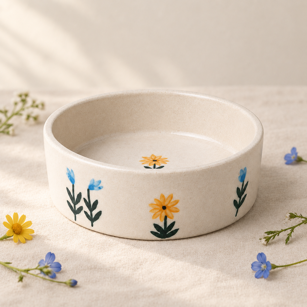 Flower Bowl — Wildflower Background