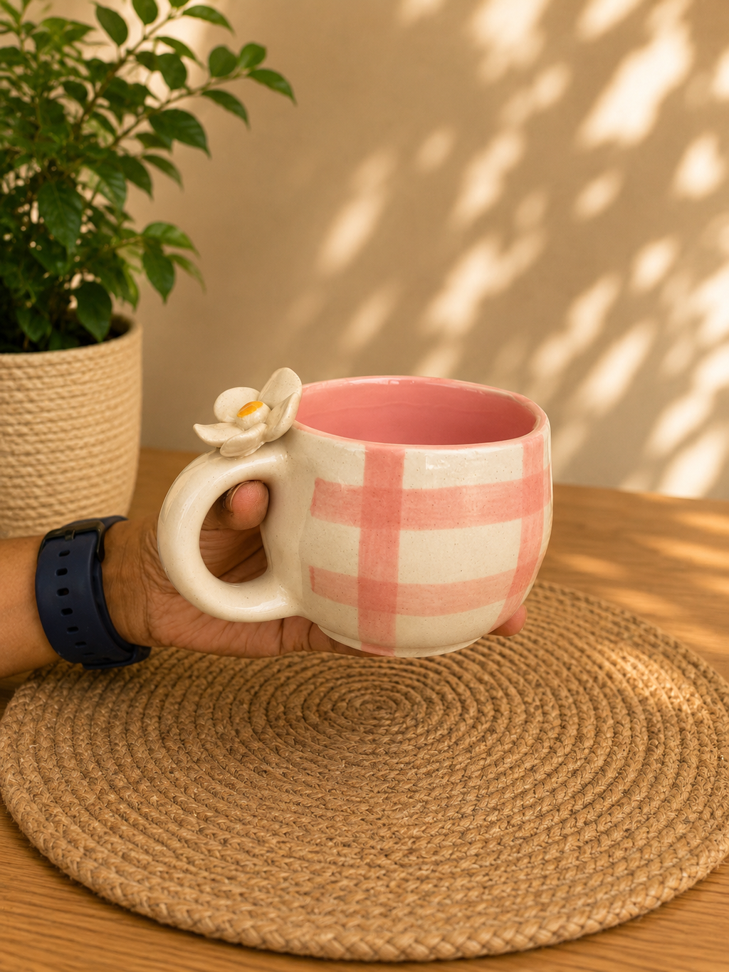 Flower Handle cup