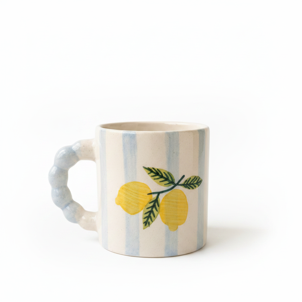 Lemon Mug – White Background